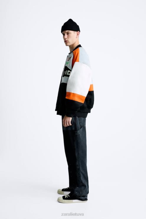 vyrų Zara spalvota striukė įvairiaspalvis apranga 4N4881109