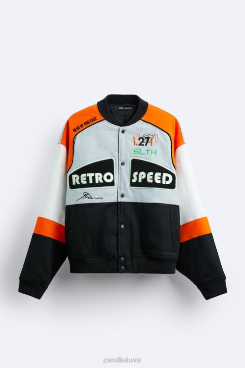 vyrų Zara spalvota striukė įvairiaspalvis apranga 4N4881109