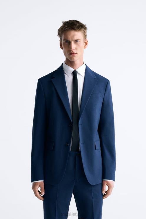 vyrų Zara skalikas kostiumas melsva apranga 4N4881165