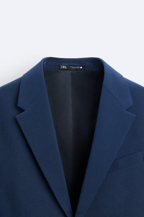 vyrų Zara skalikas kostiumas melsva apranga 4N4881165